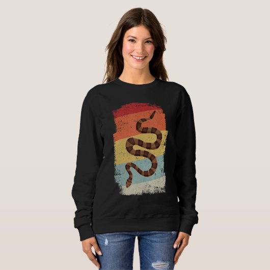 Schlangentier Sweatshirt (Vorne ganz)