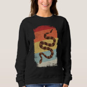 Schlangentier Sweatshirt (Vorderseite)