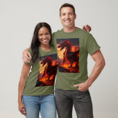 "Schlangenumarmung: Dynamische Schlangentattoo" T-Shirt (Unisex)