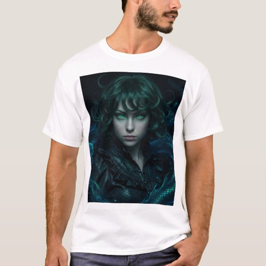 Schlangenwächter – Augen des Arkans T-Shirt (Vorderseite)
