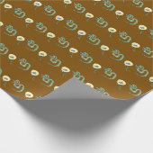 Schlangenwackelpapier Neues Jahr Geschenkpapier (Ecke)