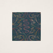 Schlangenweine mit der Schmuckkarte Necklace (Vorderseite)