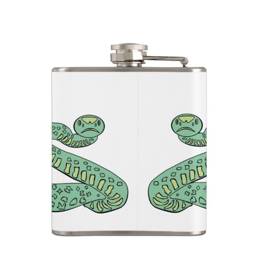 Schlangenwelt: Extrem, Power, Abenteuer. Flachmann (Rückseite)