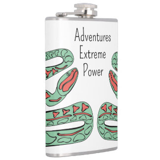 Schlangenwelt: Extrem, Power, Abenteuer. Flachmann