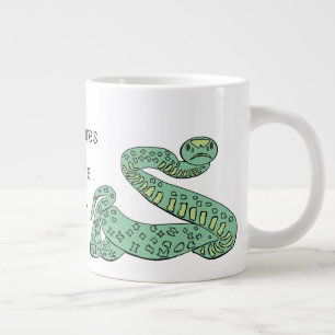 Schlangenwelt: Extrem, Power, Abenteuer. Jumbo-Tasse