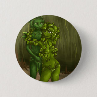 SchlangePflanze und Pothos Romance Button
