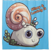 Schlank und liebend duschvorhang (Vorderseite)