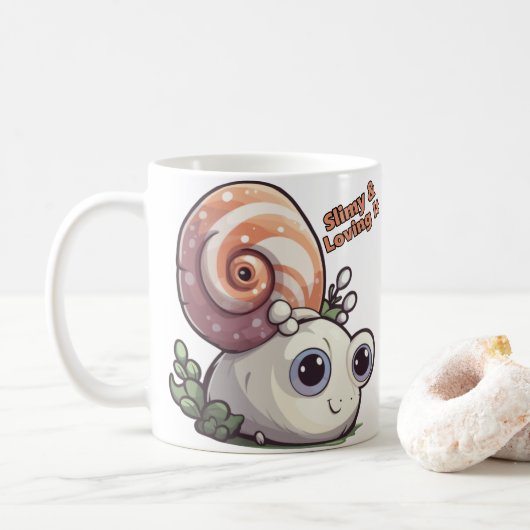 Schlank und liebend kaffeetasse (Mit Donut)