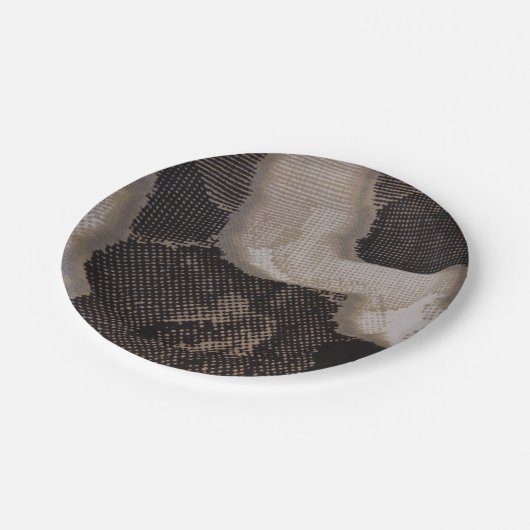 SCHLANKE HAUT PAPPTELLER (Schrägansicht)