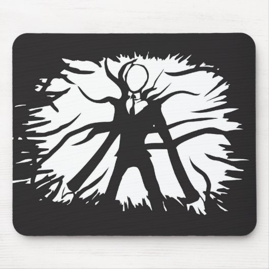 schlanke MannMausunterlage Mousepad (Vorne)