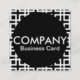 Schlanker-Firmenkarte Quadratische Visitenkarte