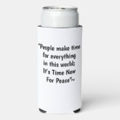 Schlanker kann kühler selters dosenkühler (Seltzer Rückseite)