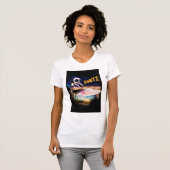 schlanker T - Shirt mit Snitz (Vorne ganz)