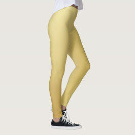 Schlankes Aussehen Soft Gold Gradient Leggings
