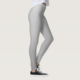 Schlankes Aussehen Soft Silberverlauf Leggings