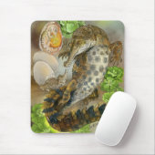 schlankes Krokodil Mousepad (Mit Mouse)