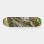 schlankes Krokodil Skateboard (Horizontal)