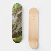 schlankes Krokodil Skateboard (Vorderseite)