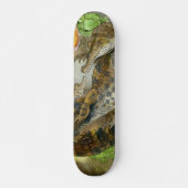 schlankes Krokodil Skateboard (Vorne)