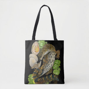schlankes Krokodil Tasche