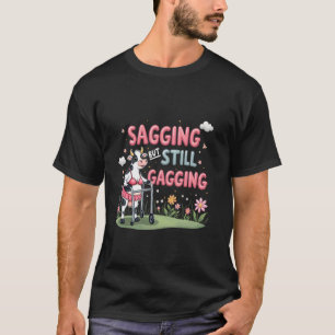 Schlappes, aber immer noch lustiges Kuh-Kostüm T-Shirt