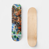 Schlau Skateboard (Vorderseite)