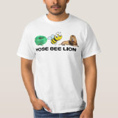 Schlauch Bee Lion White T Shirt (Vorderseite)