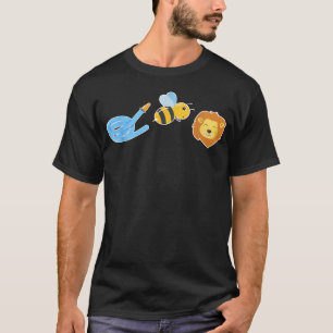 Schlauch Biene Löwe Lustig T-Shirt