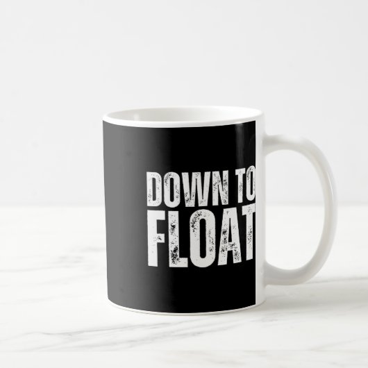 Schlauchbootfahrt auf dem Fluss im Sommer Kaffeetasse (Rechts)