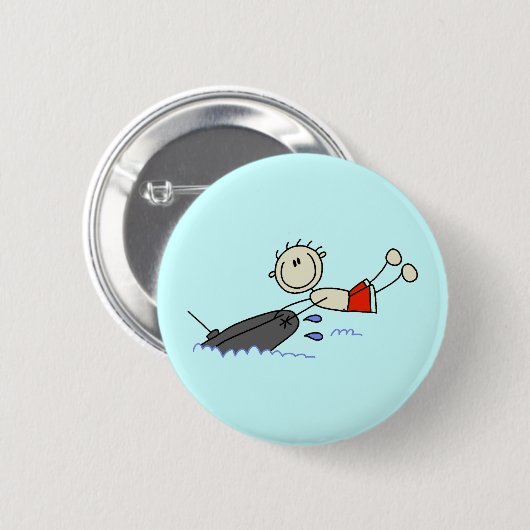SchlauchStrichmännchen Button (Vorne & Hinten)