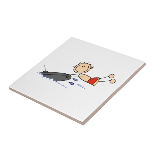 SchlauchStrichmännchen Fliese (Seite)