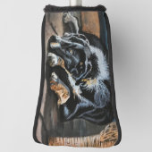 Schlaue Border Collie Golf Putter Abdeckung Golf Headcover (Rotieren 90)