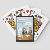 Schlaue Haushaltsspielkarten Spielkarten (Rückseite)
