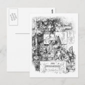 Schlaue Herr Fuchs Postkarte (Vorne/Hinten)