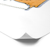 Schlaue Mops Poster (Ecke)