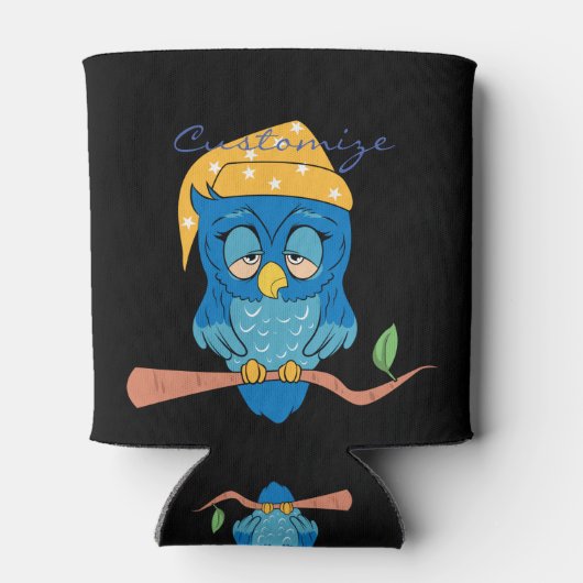 Schlaue Owl Thunder_Cove Dosenkühler (Rückseite)