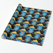 Schlaue Owl Thunder_Cove Geschenkpapier (Ungerollt)