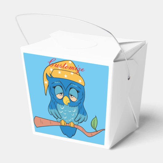 Schlaue Owl Thunder_Cove Geschenkschachtel (Rückseite)