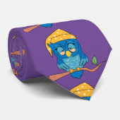 Schlaue Owl Thunder_Cove Krawatte (Gerollt)