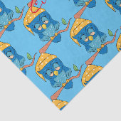 Schlaue Owl Thunder_Cove Seidenpapier (Ausschnitt)