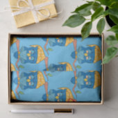 Schlaue Owl Thunder_Cove Seidenpapier (Geschenk)