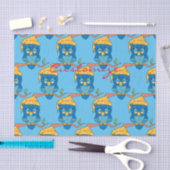 Schlaue Owl Thunder_Cove Seidenpapier (Handwerk)