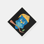 Schlaue Owl Thunder_Cove Serviette (Ecke)