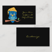 Schlaue Owl Thunder_Cove Visitenkarte (Vorne/Hinten)