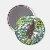 Schlaue Sumac Berries Matching Items Magnet (Vorderseite/Rückseite)