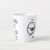 Schlaue Tasse - Warnung: Low-Battery-Modus - Moody (Vorderseite)