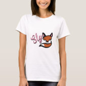 Schlauer Fox T-Shirt (Vorderseite)