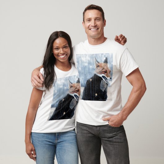 Schlauer Fox T-Shirt (Unisex)