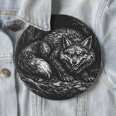 Schlauer Wald Fuchs — von BurnsInHell Button (Beispiel)
