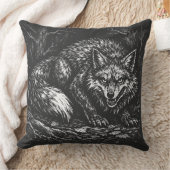 Schlauer Wald Fuchs — von BurnsInHell Kissen (Decke)